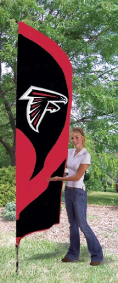 Atlanta Falcons Team Pole Flag