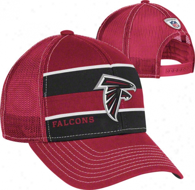 Atlanta Falcons Women's Hat: 2011 Player Hook Trucker Adjustable Hat