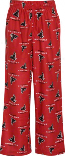 Atlanta Falcons Youth Rsd Printed Logo Sleep Pants