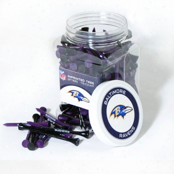 Baltimore Ravens 175 Pc. Golf Tee Jar