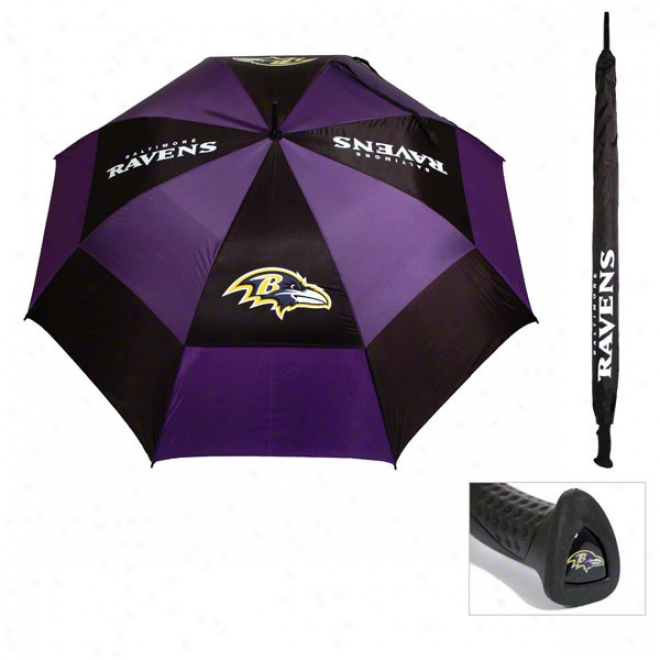 Baltimore Ravens 62'' Double Canopy Umbrella