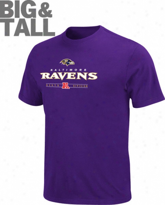 Baltimore Ravens Big & Tall Critical Victory Iv T-shirt