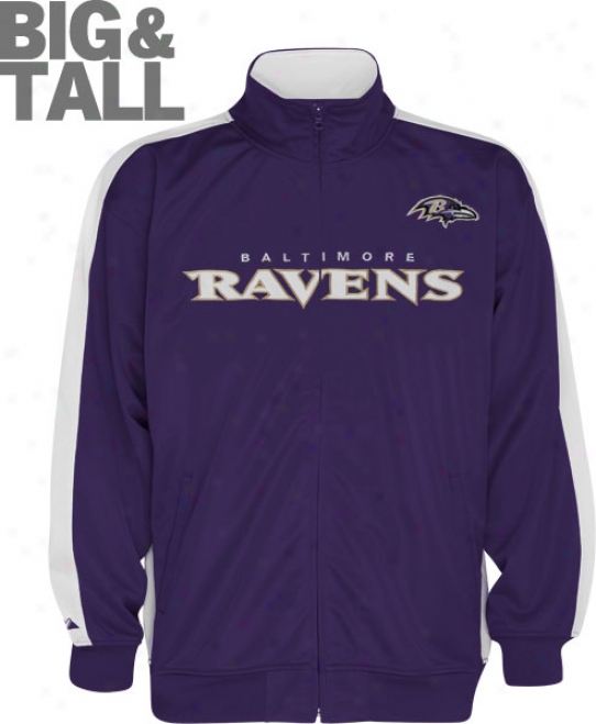 Baltimore Ravens Big & Tall Qb Track Jacket