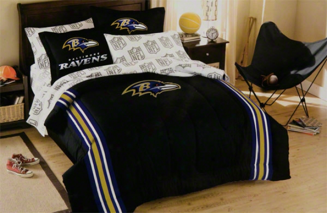 Baltimore Ravens Full Comforter Set