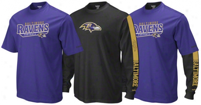 Baltimore Ravens Kids (4-7) Option 3 In 1 T-shirt Combo