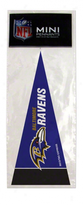 Baltimore Ravens Mini Pennant Set: 8-pack