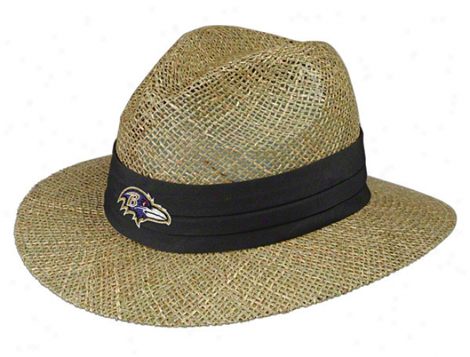 Baltimore Ravens Pre-season Coach's Straw Hat