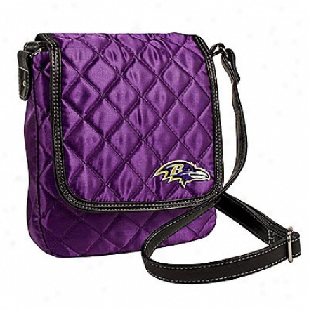 Baltimore Ravens Quilted Purse