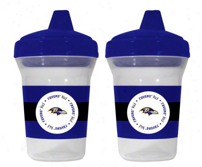 Baltimore Ravens Sippy Cup 2-pack