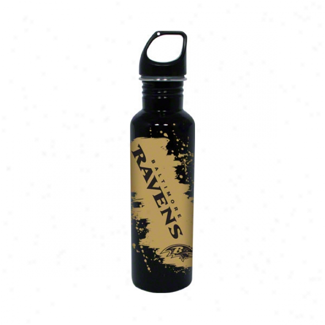 Baltimore Ravens Stainless Steei Water Bottle