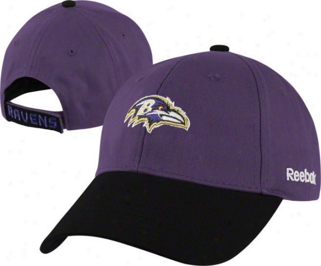 Baltimore Ravens Toddler Colorblock Adjustable Hat