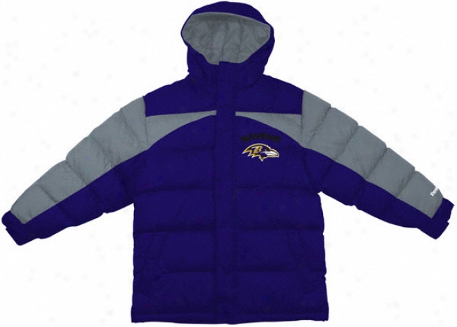 Baltimore Ravens Toddler Heavyweight Quilted Parka