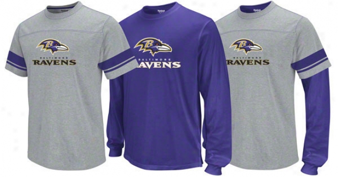 Baltimore Ravens Youth Option 3-in-1 T-shirt Combo Pack