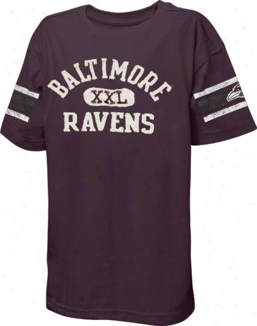 Baltimore Ravens Youth Xxl Graphic Vintage T-shirt