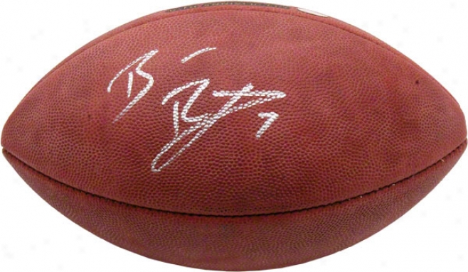 Ben Roethlisberger Autographed Football  Details: Wilson Super Bowl Xl Game Football