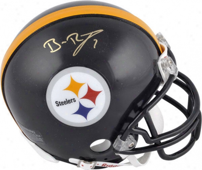 Ben Roethlisberger Pittsburgh Steelers Autographed Mini Helmet