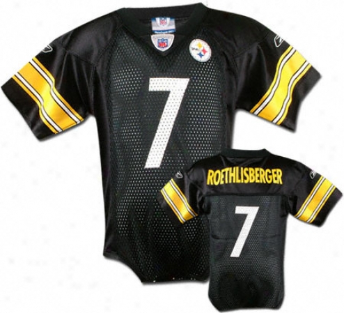 Ben Roethlisberger Reebok Nfl Home Pittsburgh Steelers Infant Jersey