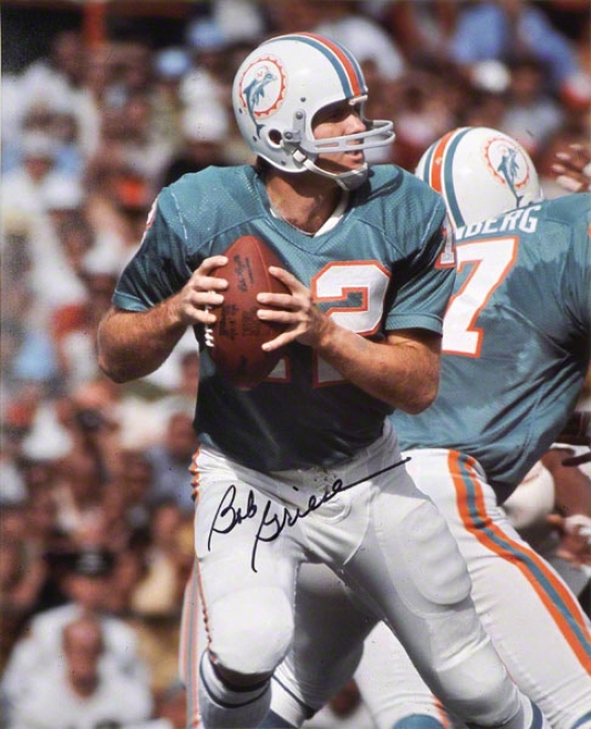 Bob Griese Autographed 16x20 Photogralh  Details: Miami Dolphins