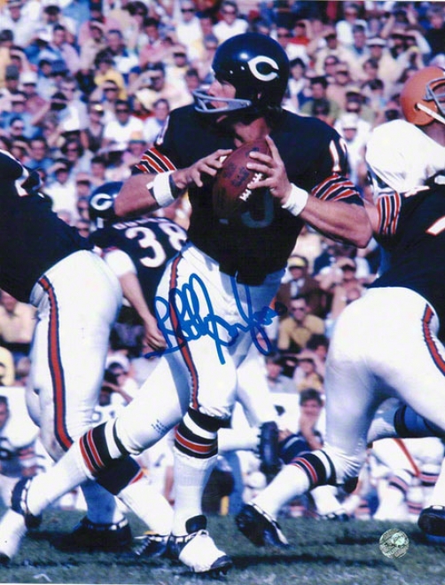 Bobby Douglass Chicago Bears Autographed 8x10 Photo Dropping Back