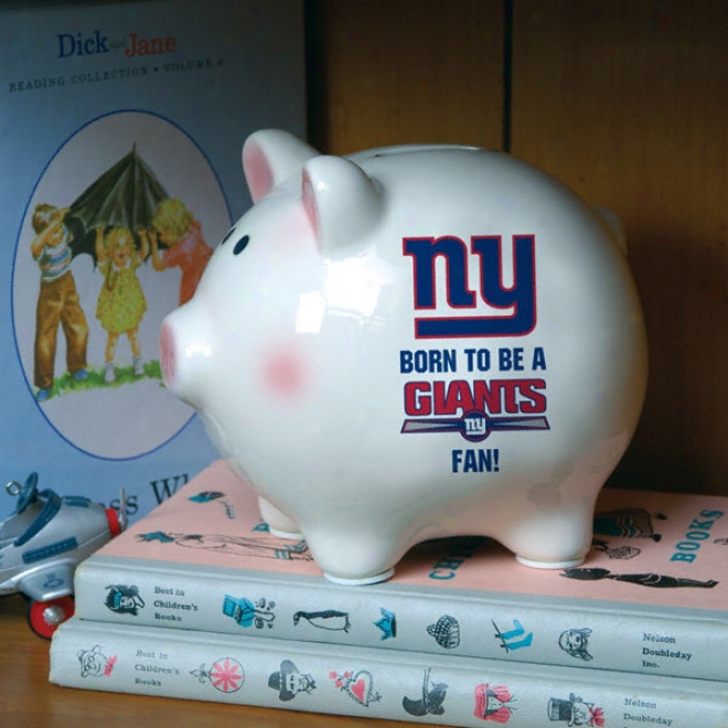 Borb To Be New York Giants Fan Piggy Bank