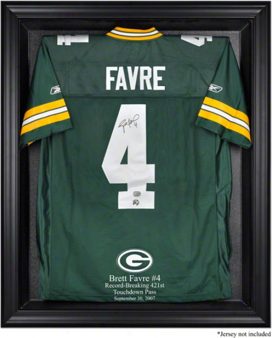 Brett Favre Record-breaker Framed Logo Jersey Display Case