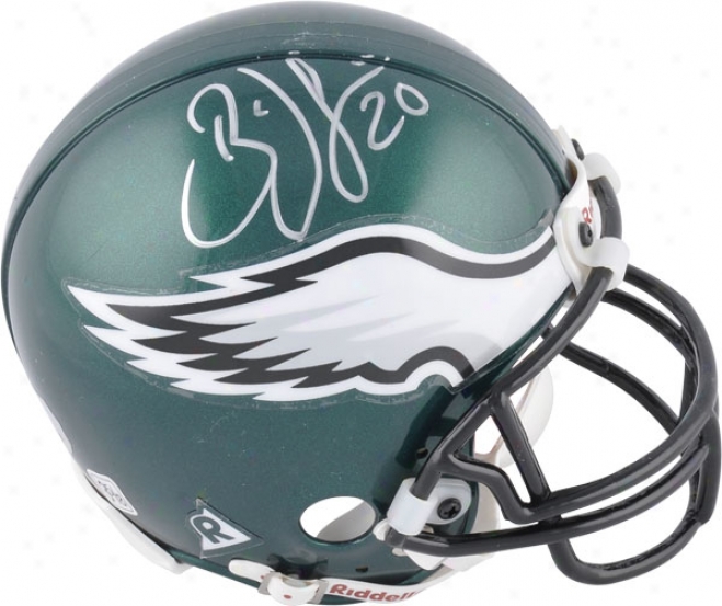 Brian Dawkins Philadelphia Eagles Autographed Mini Helmet