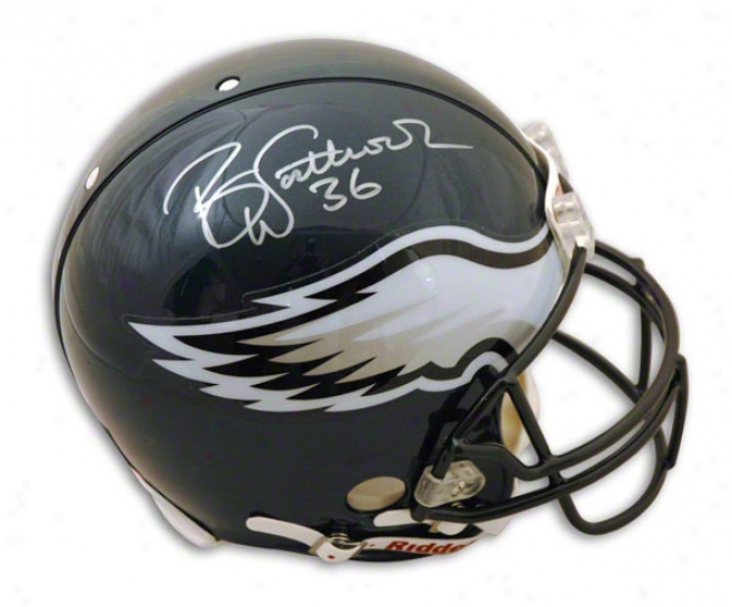 Brian Westbrokk Philadelphia Eagles Autographed Proline Helmet