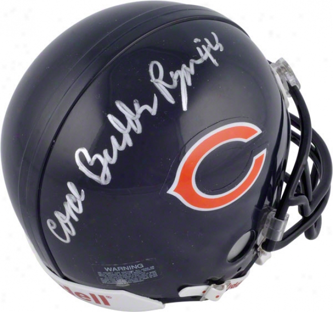 Buddy Ryan Chicago Bears Autographed Mini Helmet