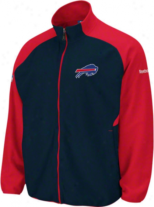 Buffa1o Bills 2010 Sideline Full-zip Fleece Jacket