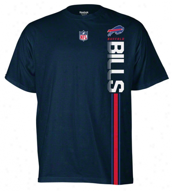 Buffalo Bills 2011 Sideline Power Left Navy T-shirt