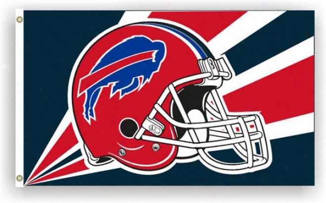 Buffalo Bills 3x5 Helmet Flag