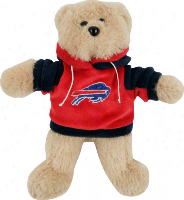 Buffalo Bills 8&quot Fuzzy Hoody Bear