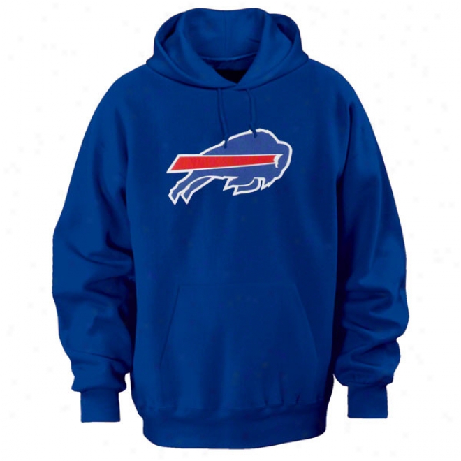 Buffalo Billss Blue Tek Patch Hooded Sweatshirt