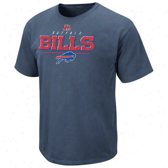 Buffalo Bills Blue Vintage Roster Ii T-shirt