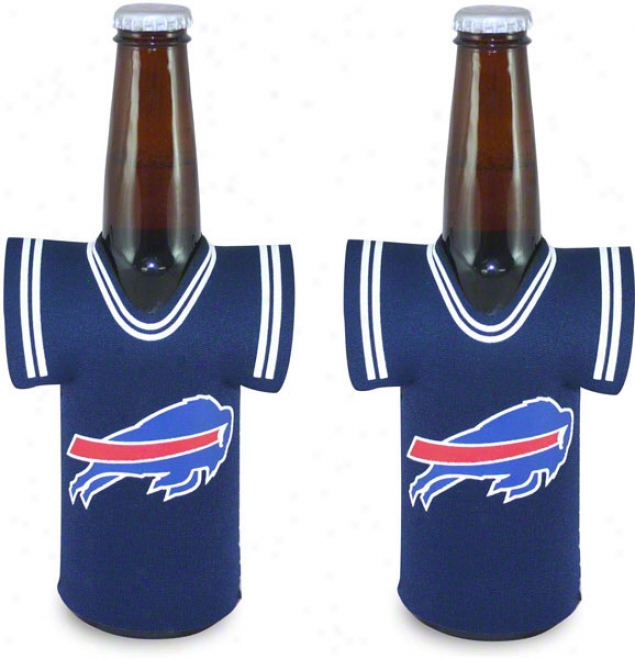 Buffalo Bills Bottle Jersey Koozie 2-pack