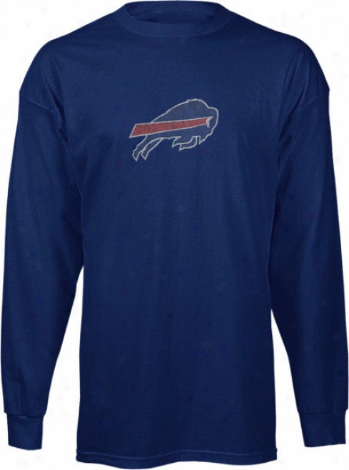 Buffalo Bills Faded Logo Long Sleeve T-shirt