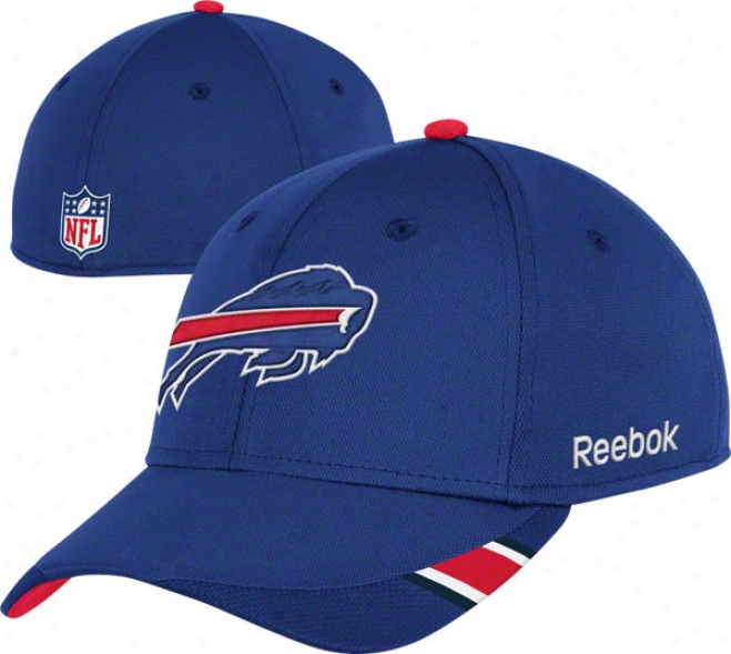 Buffalo Bills Flex Hat: 2011 Sideline Structured Flex Hat