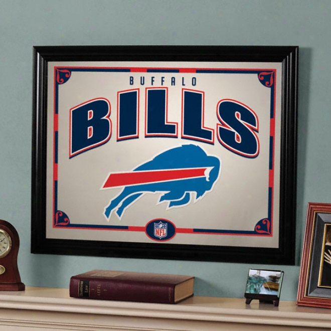 Buffalo Bills Framed Mjrror