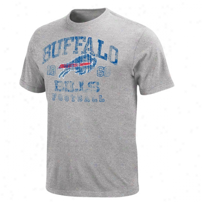 Buffalo Bills Grey Hall Of Famer Gamer Ii T-shirt