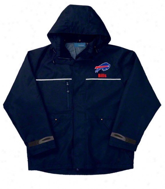 Buffalo Bils Jacket: Navy Reebok Yukon Jacket