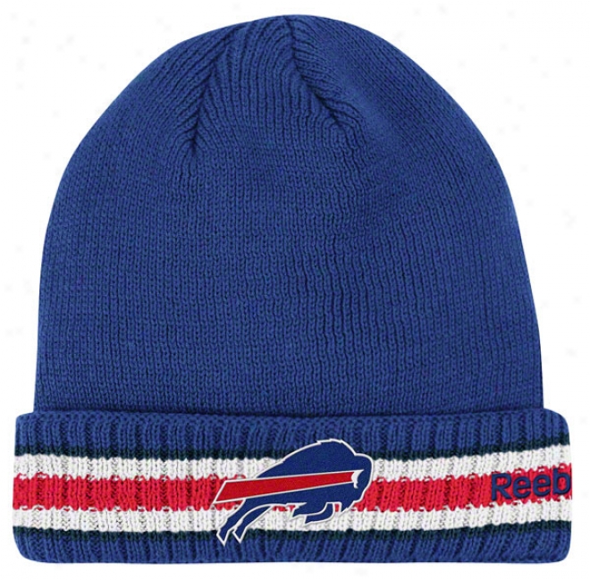 Buffalo Bills Knit Hat: 2011 Coaches Sideline Cuffed Knit Hat