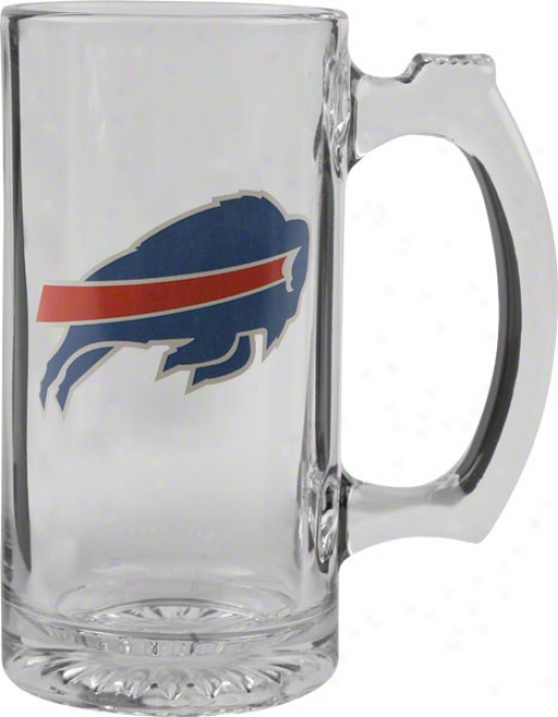 Buffalo Bills Logo Glass Tankard