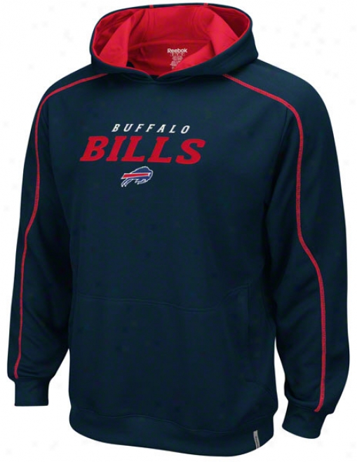Buffalo Bills Navy Active Hooded Sweatshirt