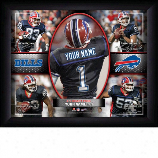 Buffalo Bills Personalized Action Collage Print