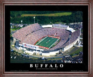 Buffalo Bills - Ralph Wilson Stadium - Framed 26x32 Aerial Photograph