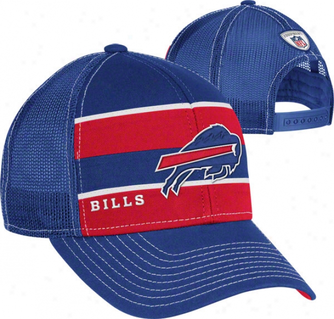 Buffalo Bills Women's Ha 2011 Idler Hook Trucker Adjustable Hat