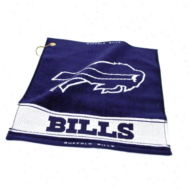 Buffalo Bills Wovdn Golf Towel