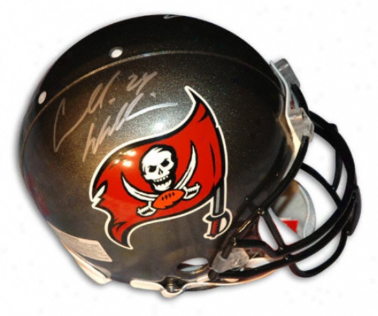 Carnell ''cadillac'' Williams Autographed Pro-line Helmet  Details: Tampa Bay Buccaneers, Trustworthy Riddell Helmet