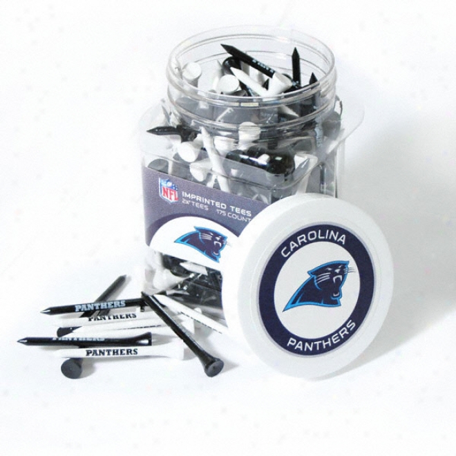 Carolina Panthers 175 Pc. Golf Tee Jar