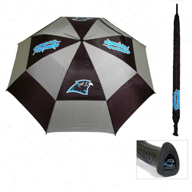 Carolina Panthers 62'' Double Cznopy Umbrella